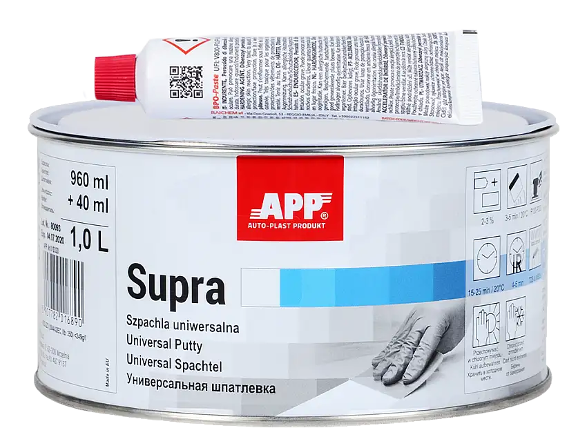APP Supra Mastic universel Jaune 1L Bonne qualité