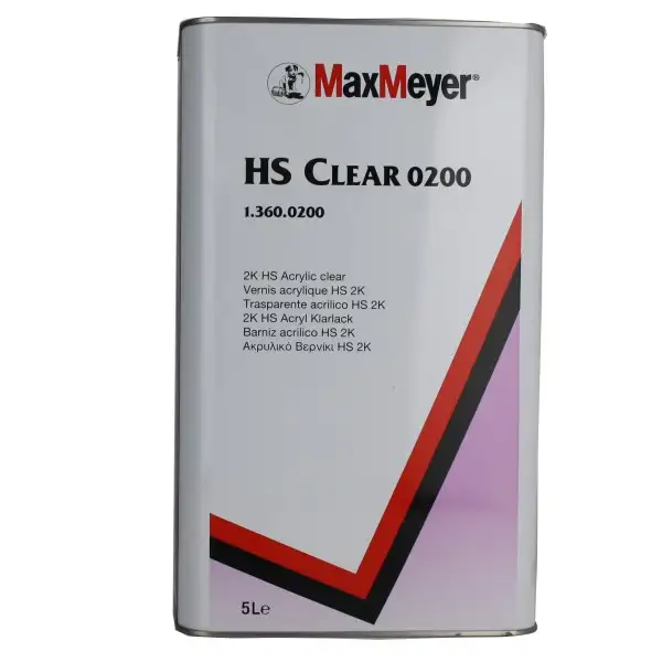 Vernis Maxclear HS 0200 MaxMeyer 1.360.0200 5L