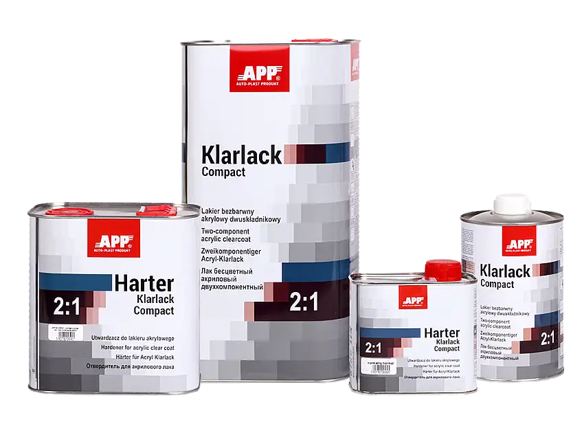 APP Compact 2:1 Kit vernis + durcisseur