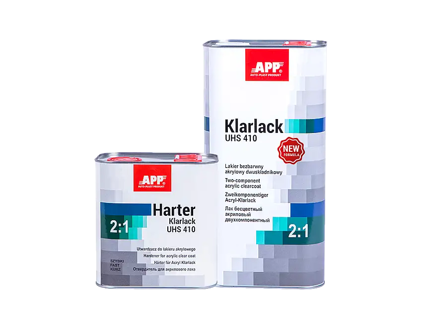 APP UHS 410 2:1 kit Vernis + durcisseur