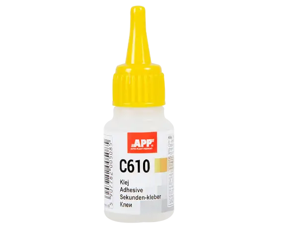APP C610 Colle cyanocrylate glue pour caoutchouc, matières plastiques