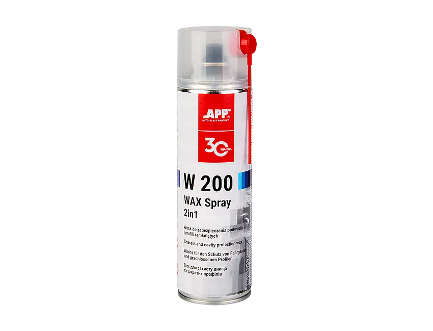 APP W200 WAX Spray Cire corps creux pour protéger les cadres et les pr