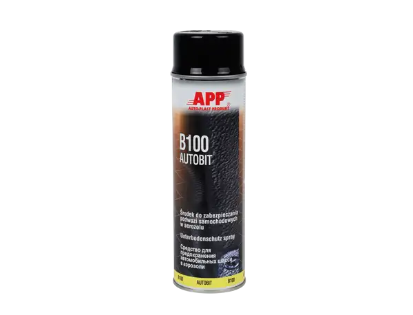 APP B100 Autobit SprayMatière bitumineuse avec propriétés antirouille