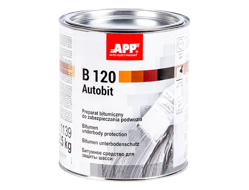 APP B120 Autobit Masse de protection pour châssis pot