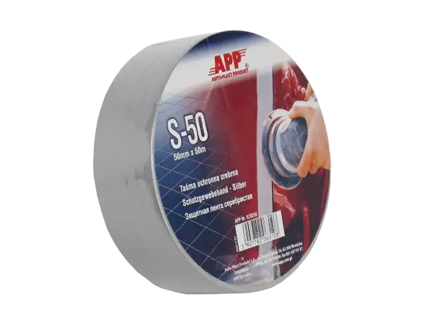 APP S 50 Ruban de protection ponçage scotch protège les rayures (argen