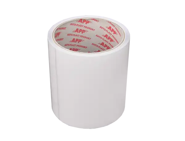 APP Film de protection transparent 100 mm x 2.5 m x 12 pièces