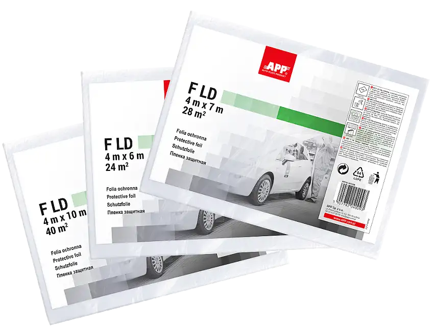 APP F LD Film de protection et masquage carrosserie 4 m