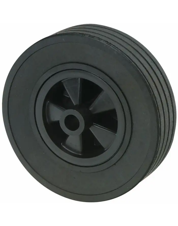 Galet de roue jockey - Plastique - Diamètre 220mm