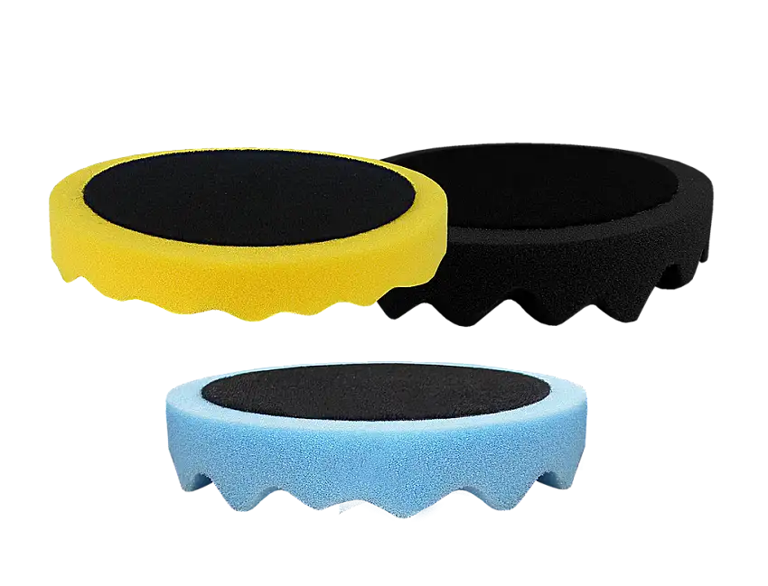 APP GP 150 PR Mousse à polir gaufrée h25 - velcro