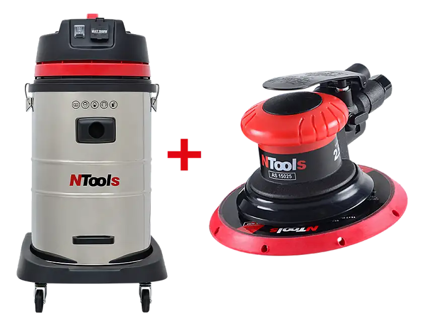 NTools ZAS Centrale Aspirante + Ponceuse AS