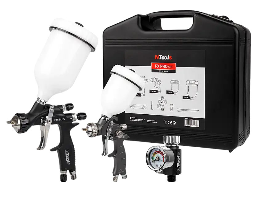 Coffret de pistolet Ntools PRO SET lot de 2 pistolets plus Mano