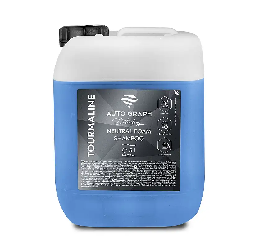 AUTO GRAPH TOURMALINE Shampoo Mousse Neutre Bleu 5000ml