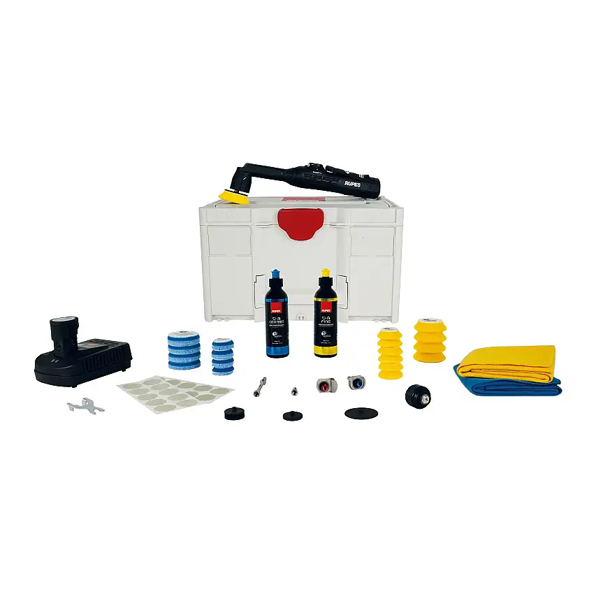 Rupes iBrid Nano Mark II Mini Polisseuse sans Fil Kit LUX