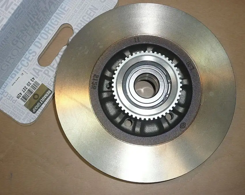 Disque de frein arrière d'origine Renault Trafic III 1,6 DCI 432022742R, 432022742R