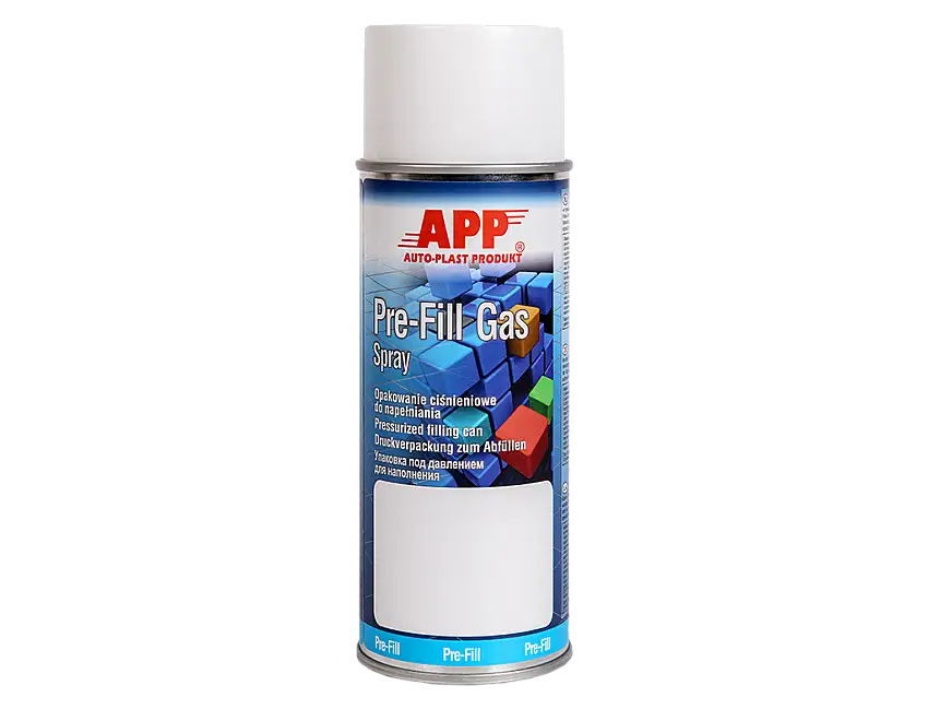 APP Pre Fill Gas Spray Aérosol à remplir pré-gazé