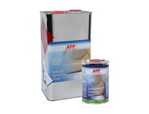 APP GUM Remover Produit pour enlever traces en caoutchouc, colle et ré
