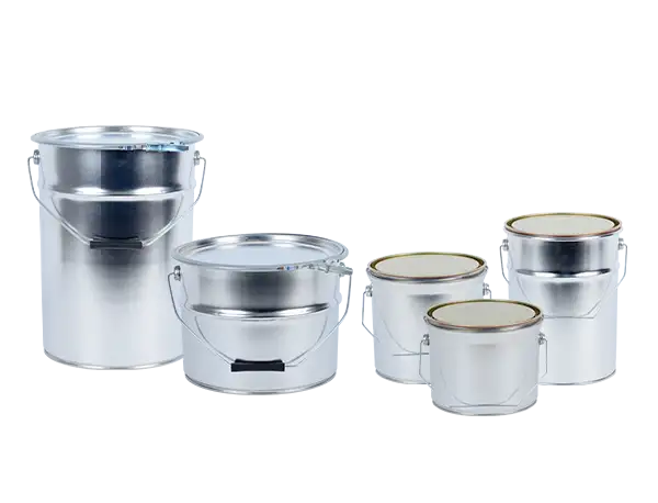 APP Pot de peinture avec couvercle emballage récipient boite métal