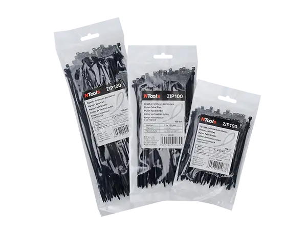 NTools ZIP100 - Set de rizlan colson mix taille 10-15-20 x 100