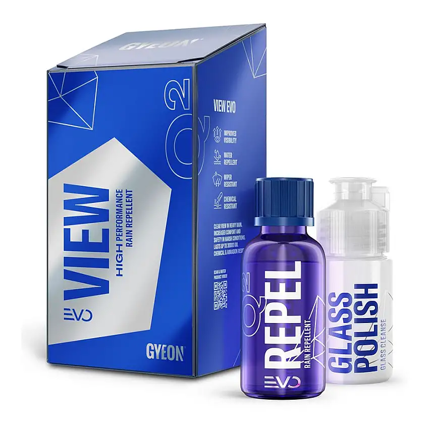 GYEON Q2 Vérifi cation de verre durable View EVO avec polish 20ml