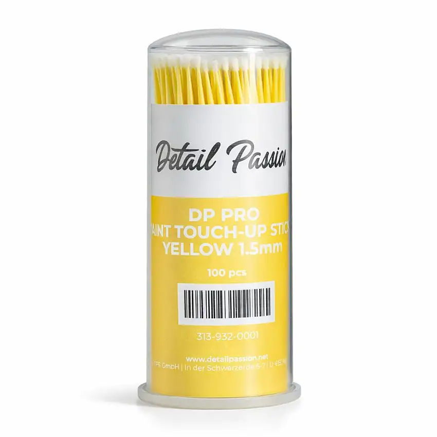 Bâtonnets de retouche Smartrepair jaune 1,5 mm 100 pièces
