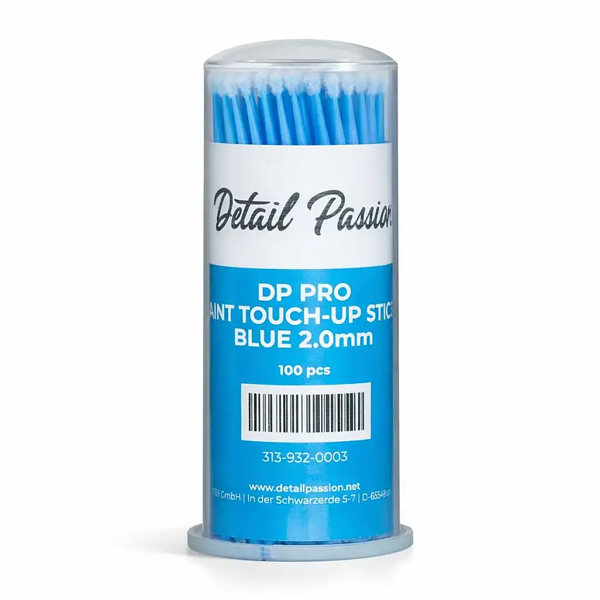 Bâtonnets de retouche pour réparation peinture bleu 2.0mm 100 pièces