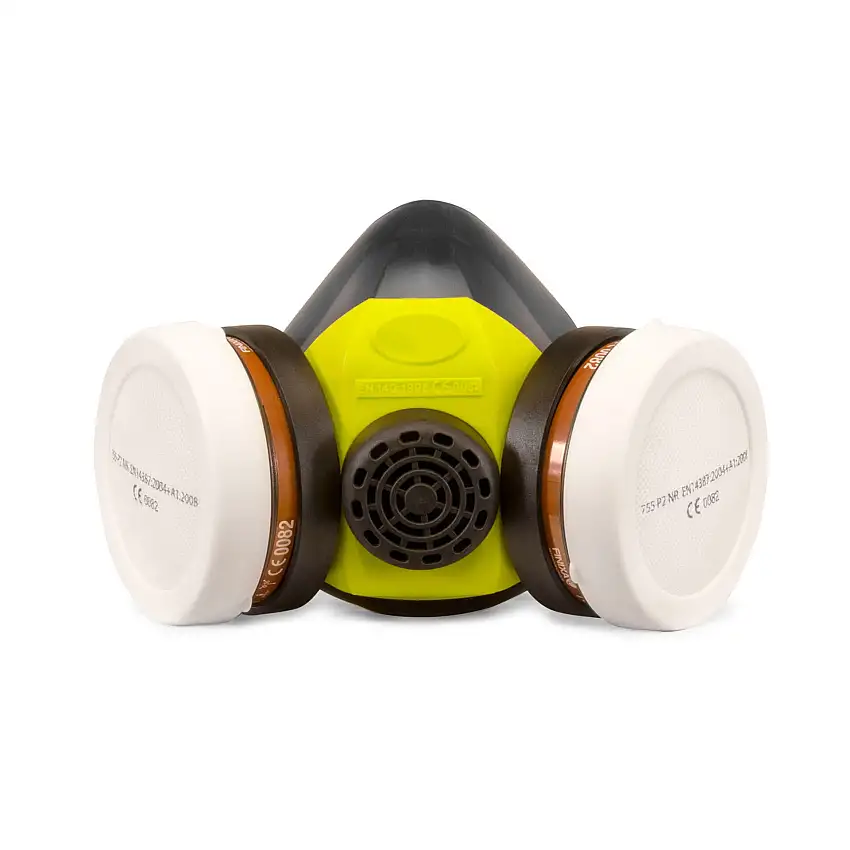 Masque respiratoire pour travaux de solvant avec filtre A1 P2
