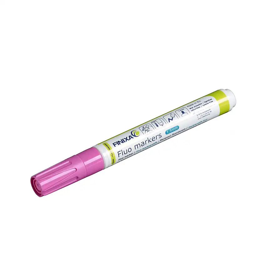 Feutre de marquage néon rose 1.5mm pour travaux de peinture
