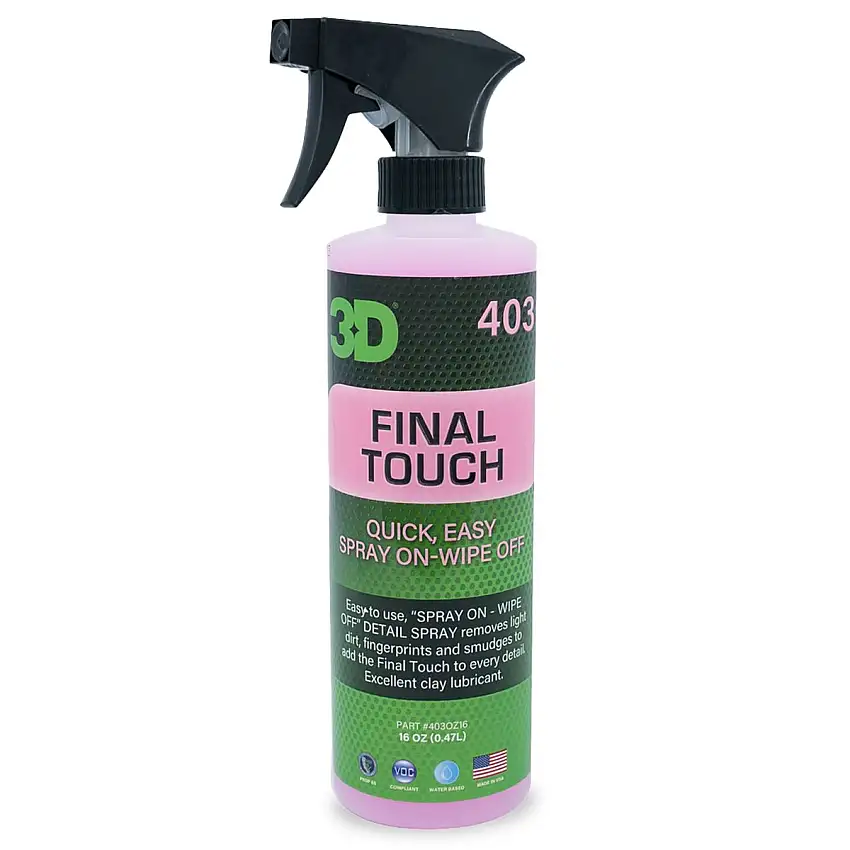 Détailleur 3D Final Touch Nettoyage Rapide 473ml