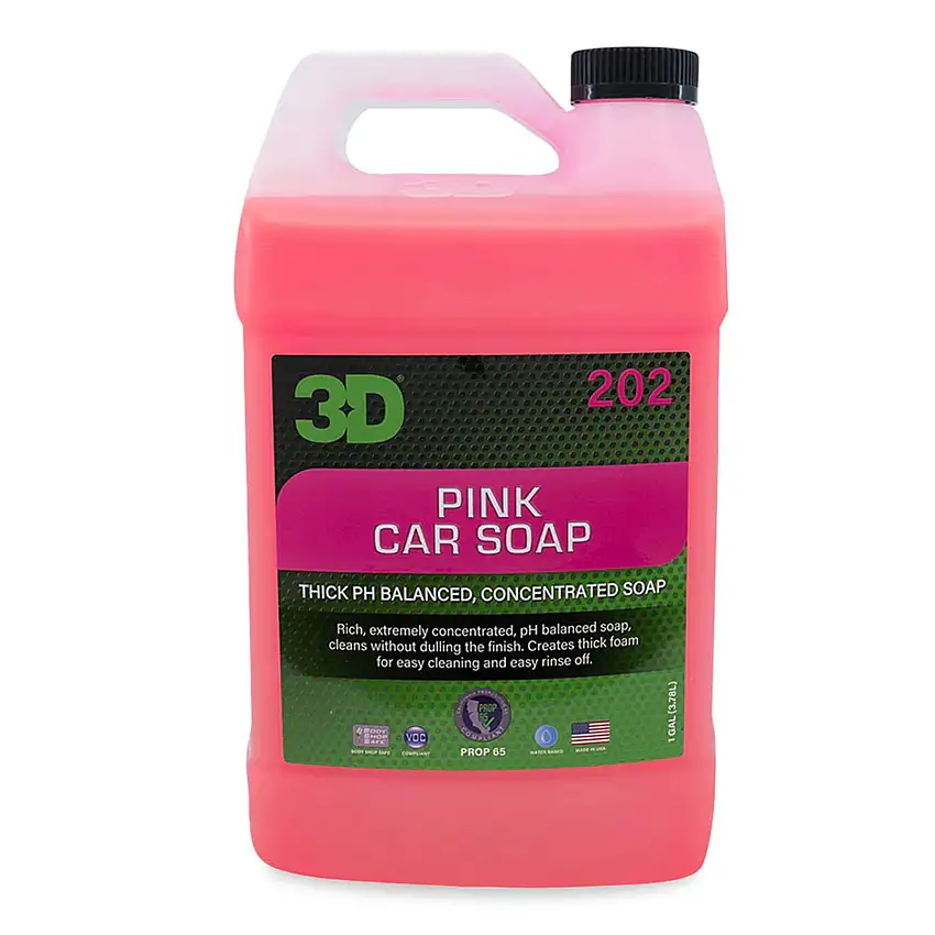 Shampoing Auto 3D Pink - Compatible avec les pistolets à mousse 3780ml