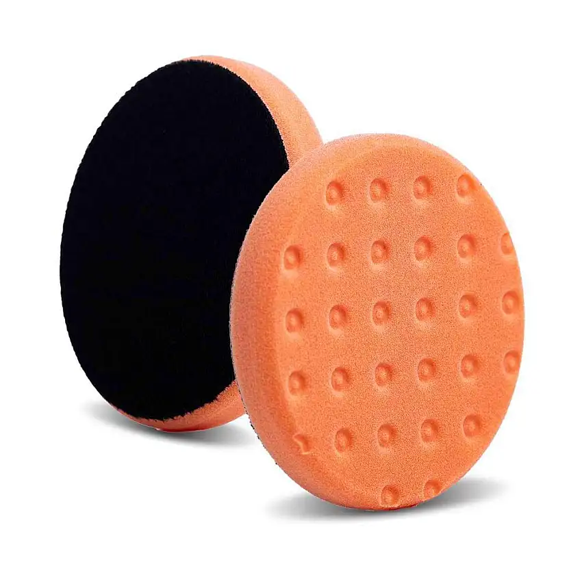 Tampon de polissage Lake Country 125mm CCS orange Medium Cutback 22mm Ø 125/140mm