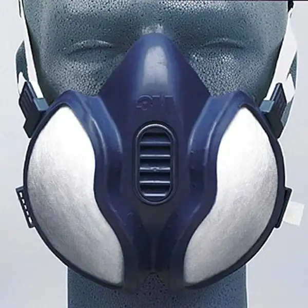Demi-masque peinture anti-gaz pour carrossier 3M 6941