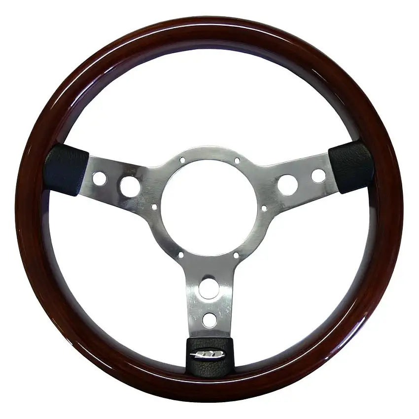 13,5 pouces directeur traditionnel Wheel poli Spokes Rim Bois