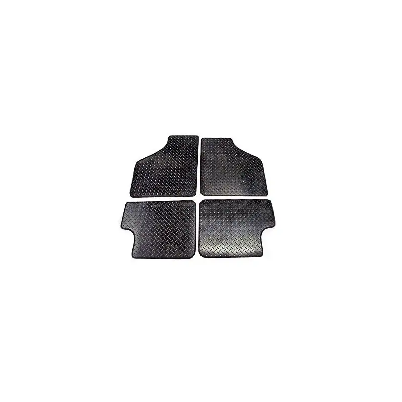 4 tapis de sol (noir) Caoutchouc - Austin Mini