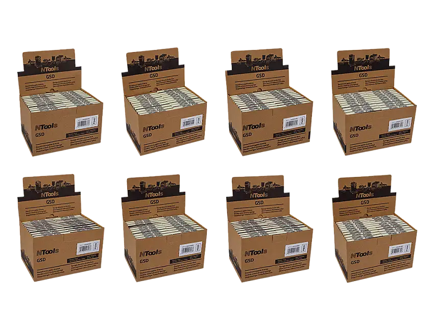Lot de 8 boites NTools GSD SET Éponge abrasive double face SET