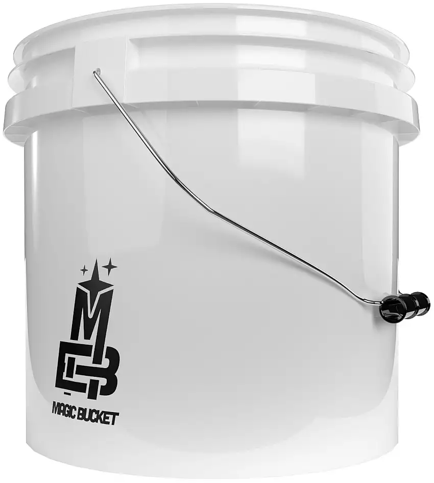 Seau Magic Bucket 3,5 Gallons environ 13 Litres blanc