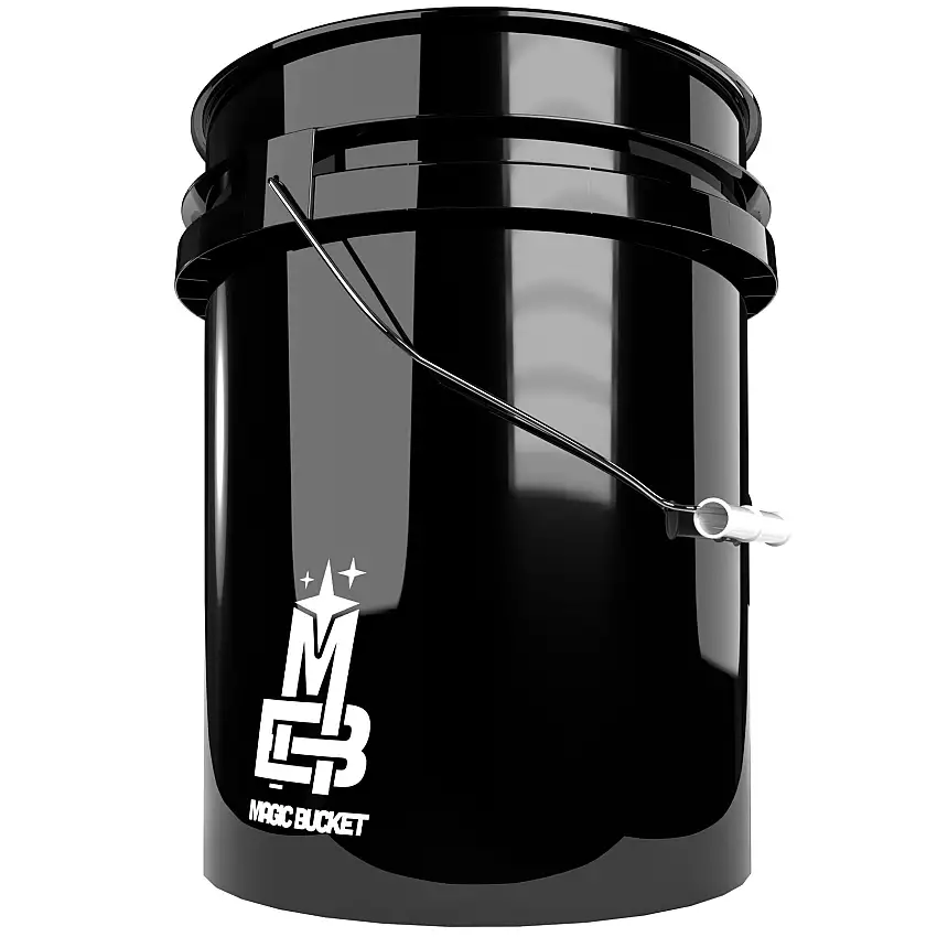Seau magique 5 gallons (environ 20 litres) noir