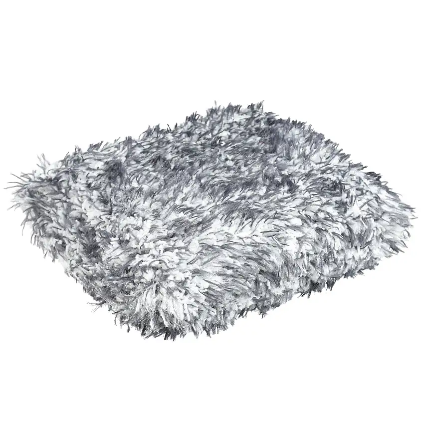 Pad de Lavage Silky Plaice blanc-gris 16 x 23 cm