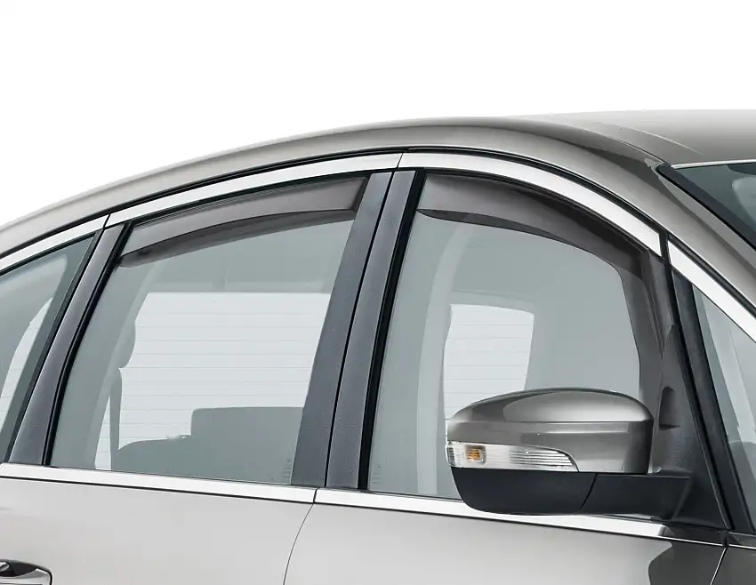 ClimAir®* Déflecteurs d’air noir pour vitres latérales avant, (S-MAX 0