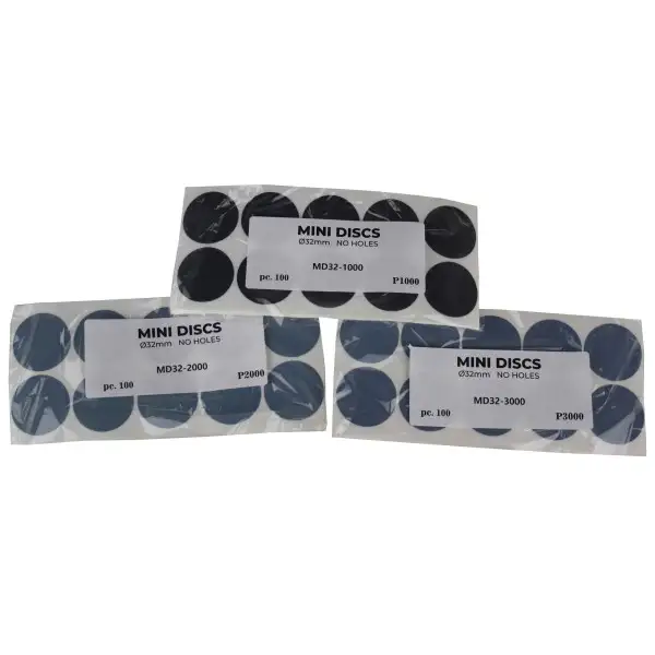 Disques abrasifs mini MD32 P1000 à P3000 diam32mm