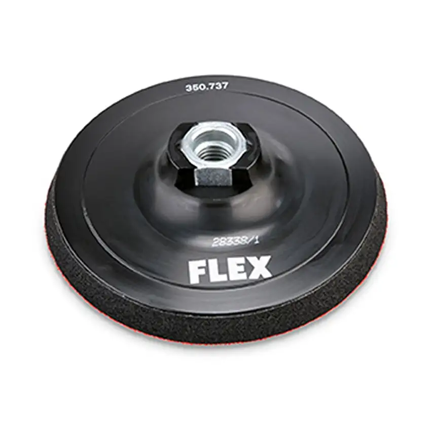 Plateau de soutien Flex 125mm Velcro BP-M 125 M14 pour polisseuses rotatives