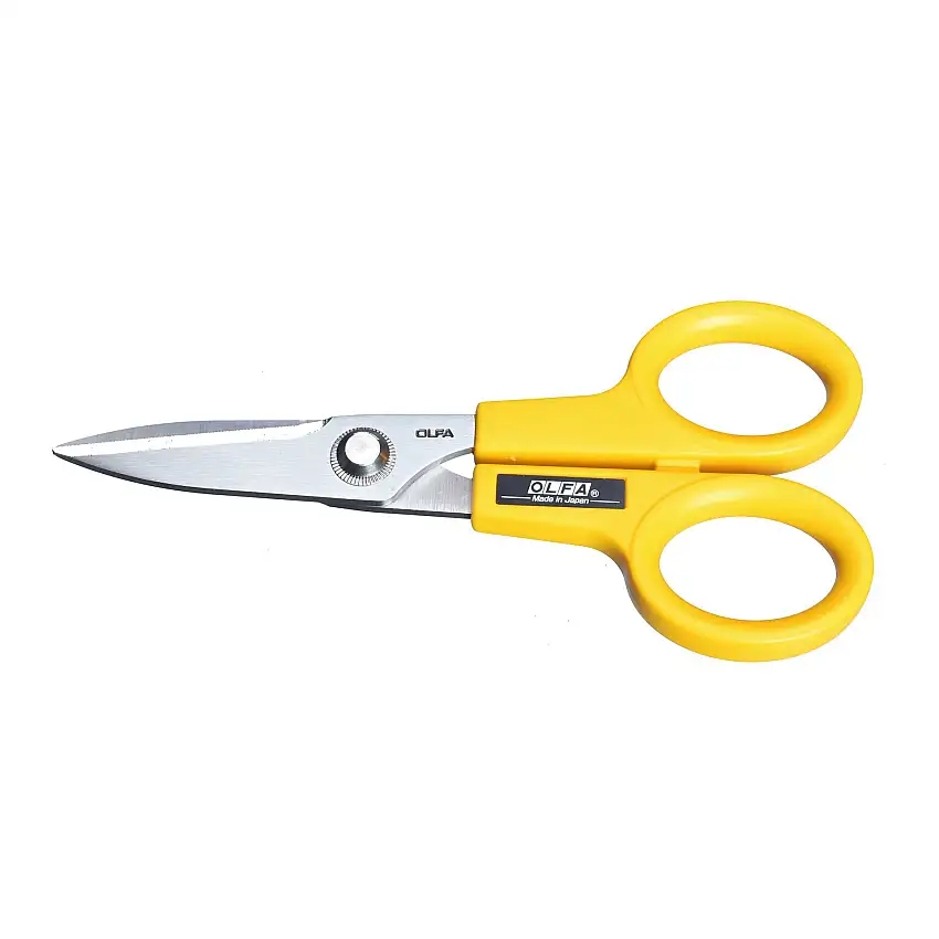 Ciseaux OLFA SCS-1 12,7 cm en acier inoxydable avec dents micro pour PPF / CarWrapping