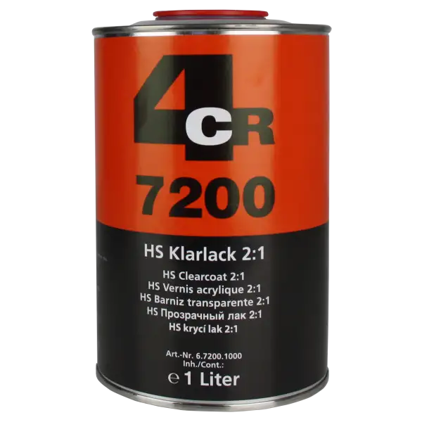 Vernis professionnel 2K HS 2:1 4CR