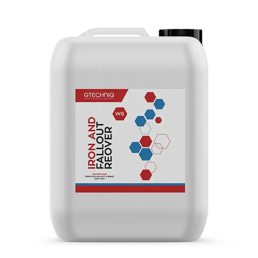 Détachant de rouille Gtechniq Iron + Fallout général W6 5000ml