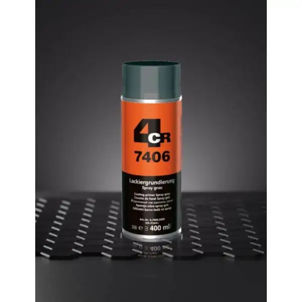 Primaire aérosol métal Gris 7406.0400 4CR 400ml