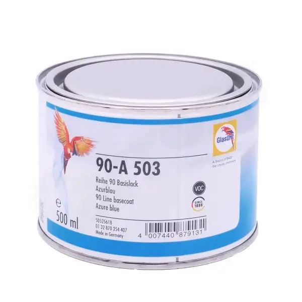 Peinture Ligne 90 90-a503 Glasurit 0.5L Bleu