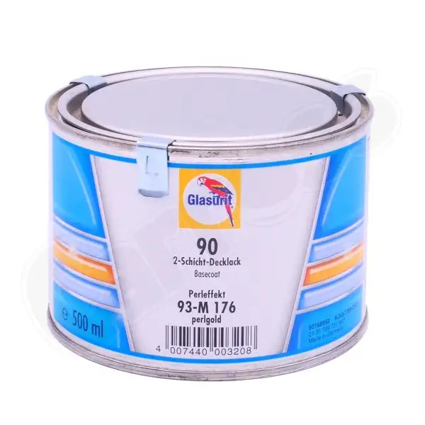 Peinture Ligne 90 93-m176 Glasurit 0,5L Or Nacré