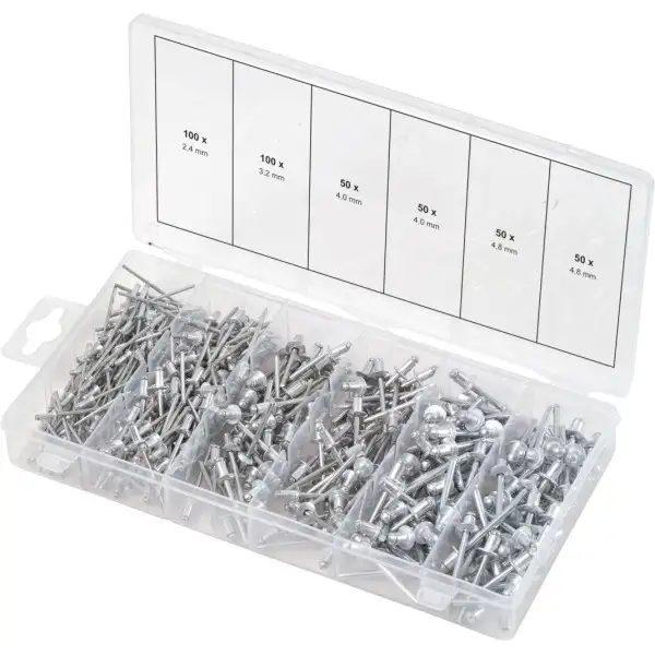 Assortiments de rivets x400 970.0150  KS TOOLS
