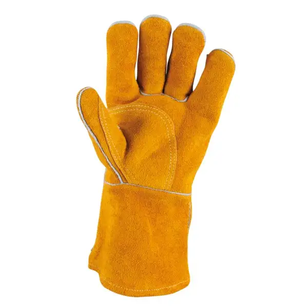Gants de protection courts - en cuir pour soudeur 985.7035 KS TOOLS