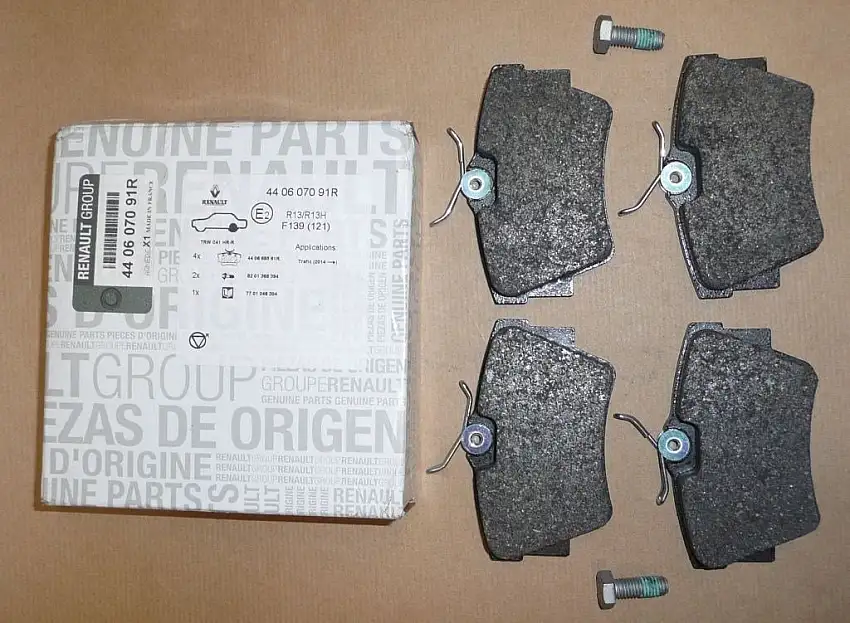 Original Plaquettes de frein arrière pour RENAULT TRAFIC 14|}, 440607091R
