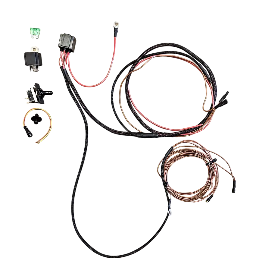 Kit de branchement BMW E36 pour ventilateur électrique type SPAL